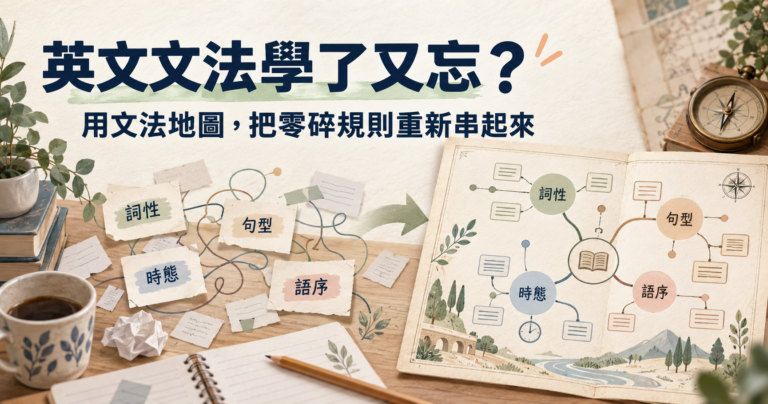 英文文法學了又忘？